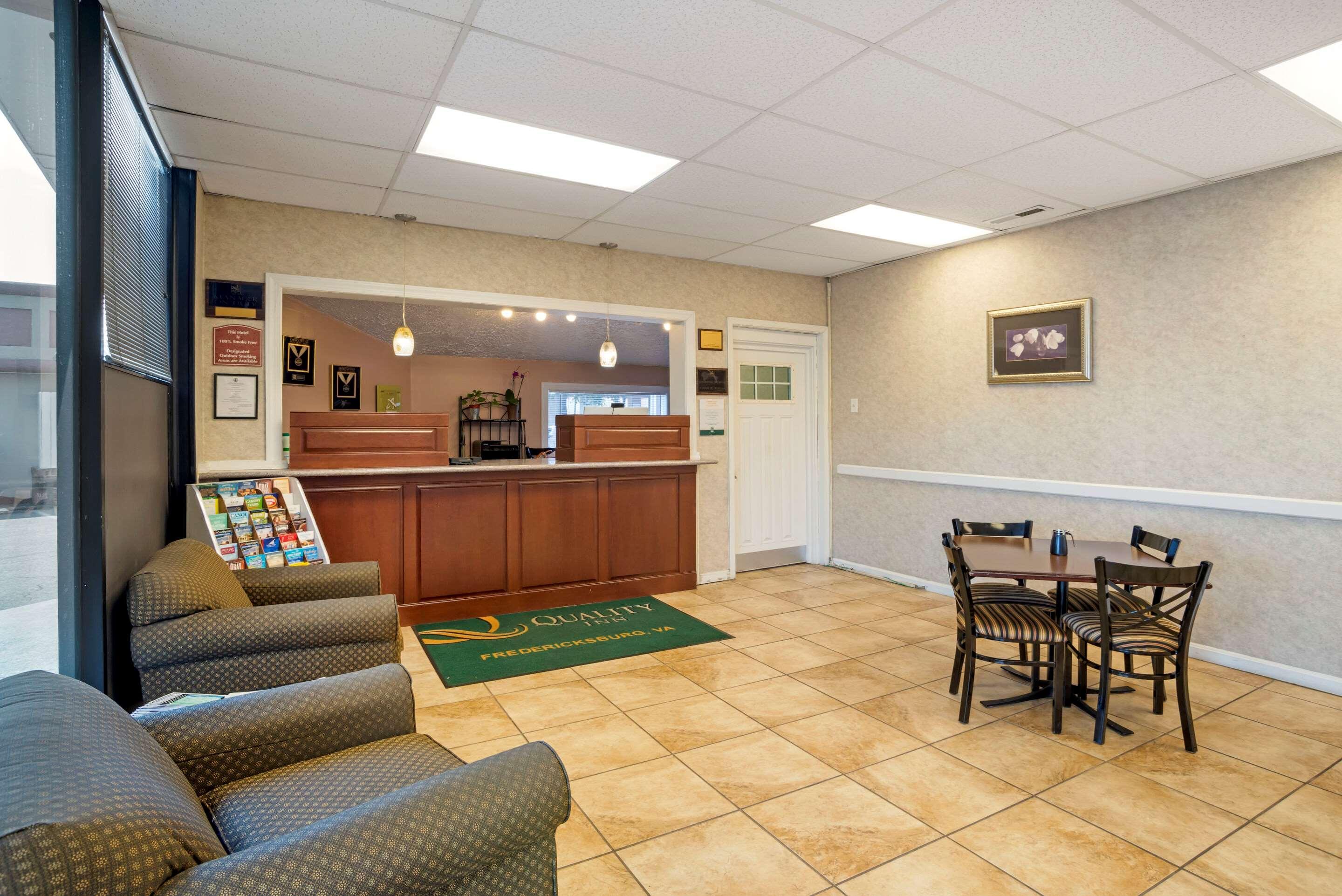 Quality Inn Fredericksburg Near Historic Downtown Exteriér fotografie