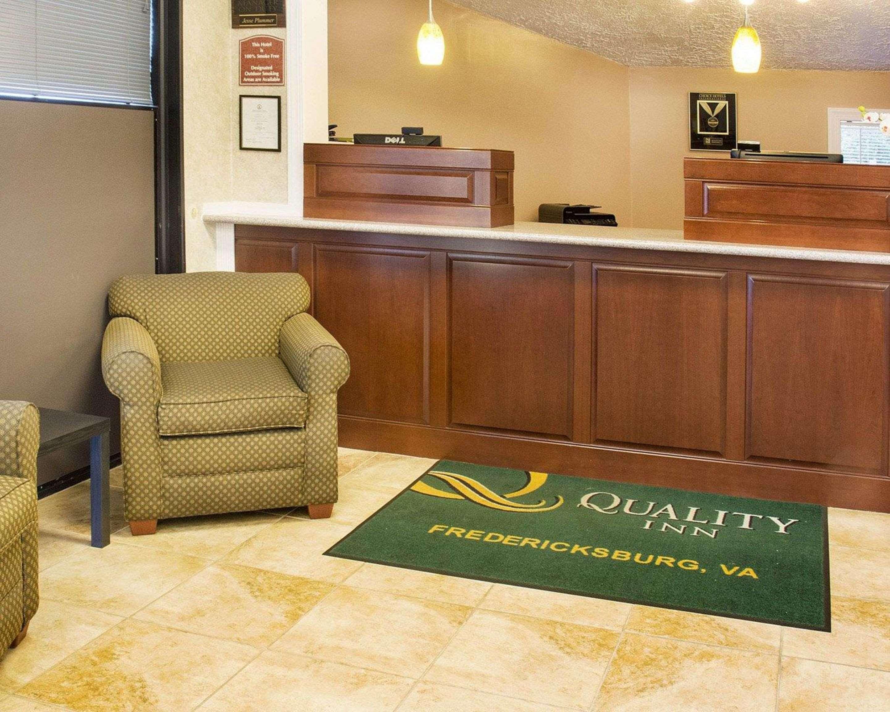 Quality Inn Fredericksburg Near Historic Downtown Exteriér fotografie