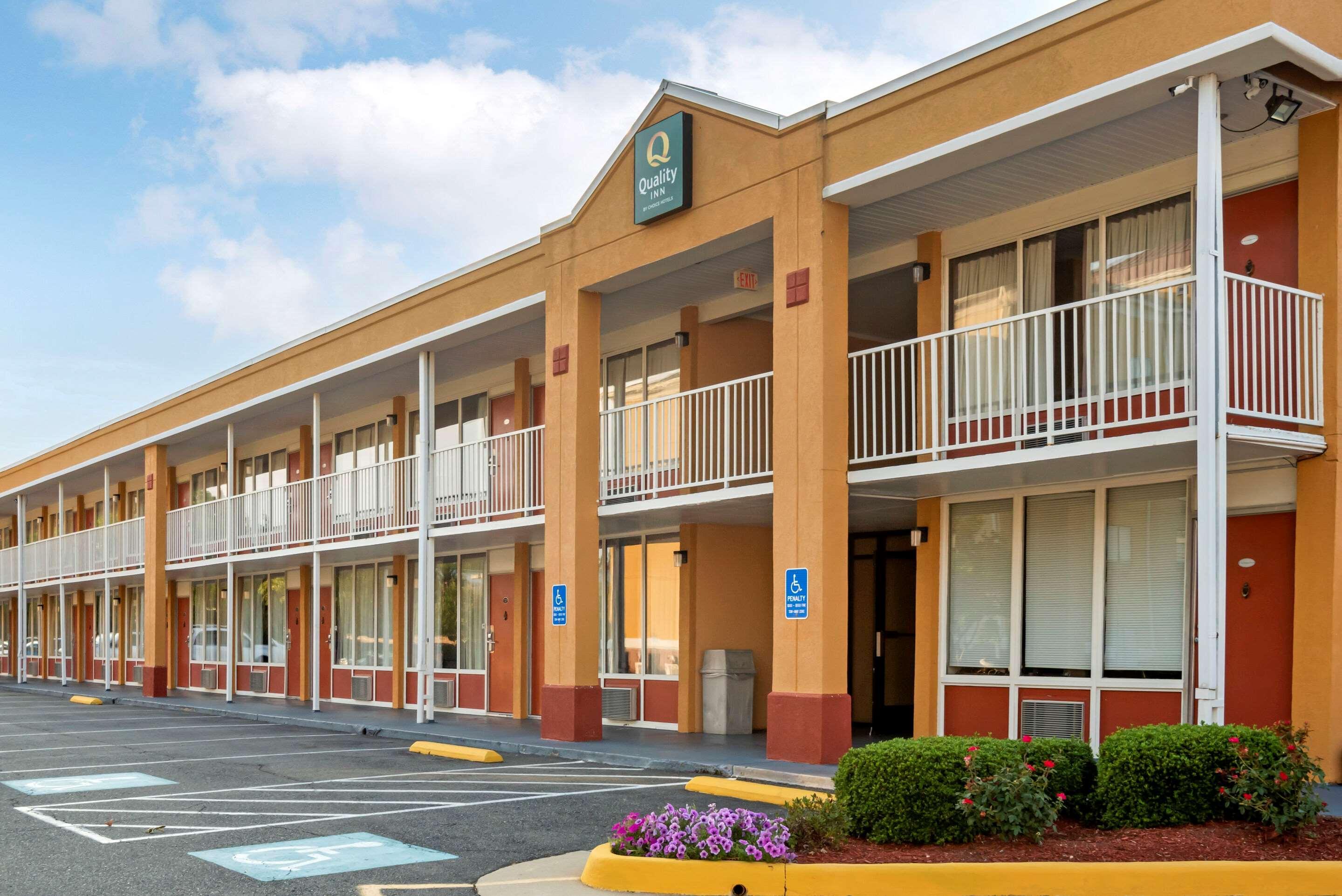 Quality Inn Fredericksburg Near Historic Downtown Exteriér fotografie